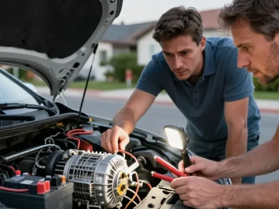 peut on démarrer avec un alternateur hs