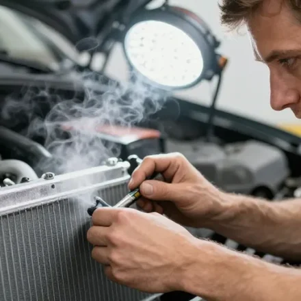 comment réparer un radiateur qui fuit