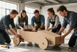 team building construction voiture